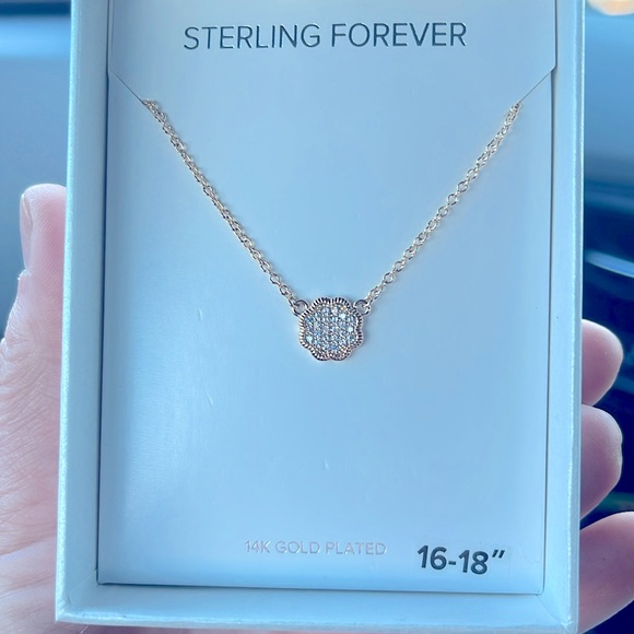 Sterling Forever Jewelry - Sterling forever 14K Gold Plated necklace. New